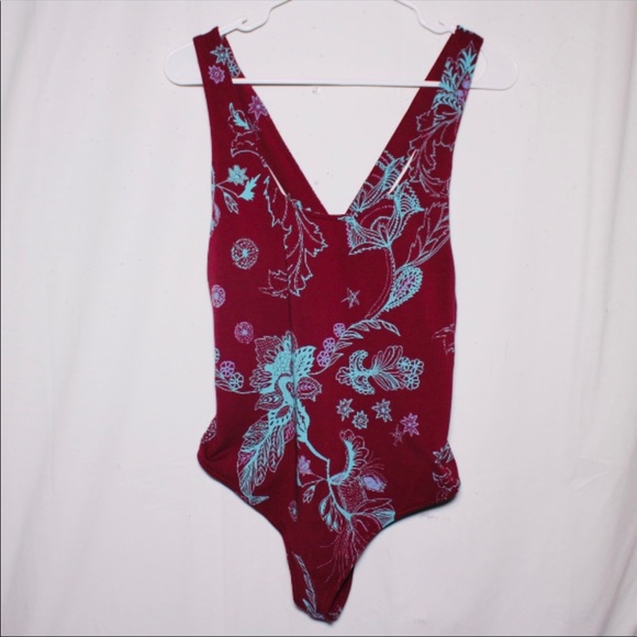Free people med something pretty body suit NWOT - Picture 4 of 8